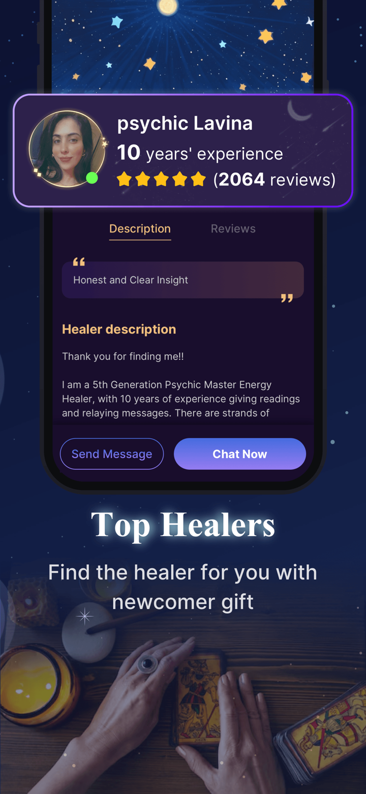 MyHealer Live Psychic Readings screenshot 4