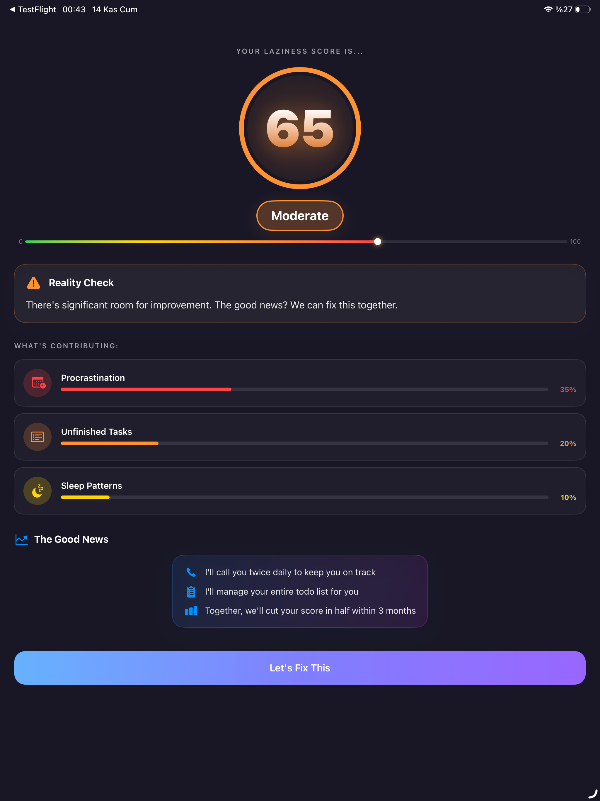CallCoach: Honest Life Coach