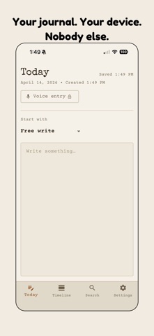 Local Journal: Private Diary screenshot