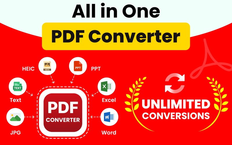 PDF Converter | Convert to PDF iPhone screenshot