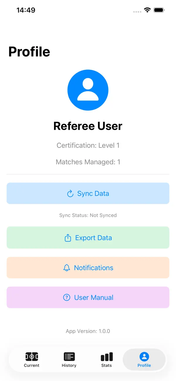 Screenshot #3 pour Soccer Ref Watch