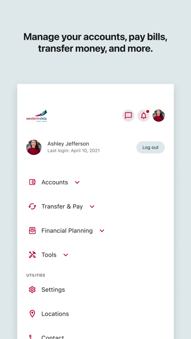 Western Vista FCU Screenshot