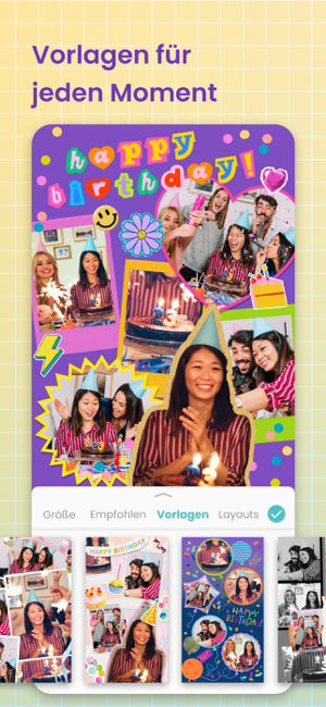 ‎PicCollage: Bilder Bearbeiten Screenshot