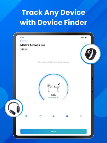 Spot Bluetooth Finder iPad screenshot