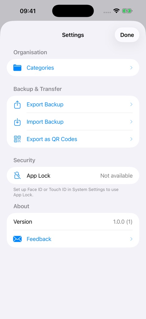 OTP Safe - Store your 2FA - Utilities App | MWM
