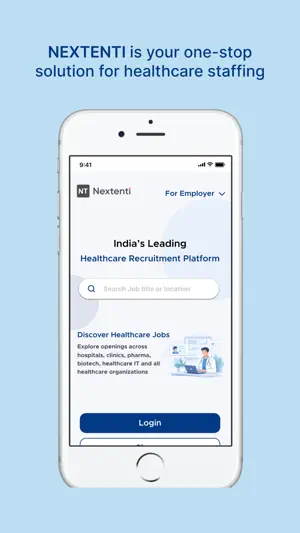 Nextenti – Healthcare Jobs screenshot 1
