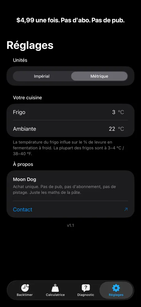 Crust : Calcul Pâte Pizza screenshot 4