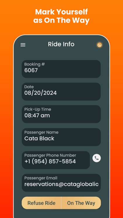 Cata Global Chauffeur screenshot-5