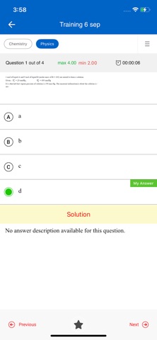 Momentum Exams screenshot