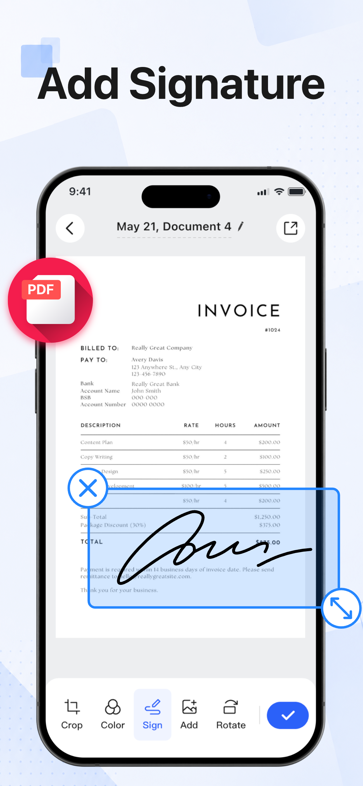 PDF Scanner:Scan for Documents screenshot 3