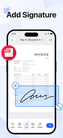 PDF Scanner:Scan for Documents Screenshot 3 of 6