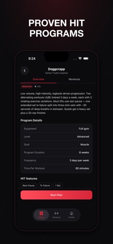 HIT: High Intensity Training screenshot