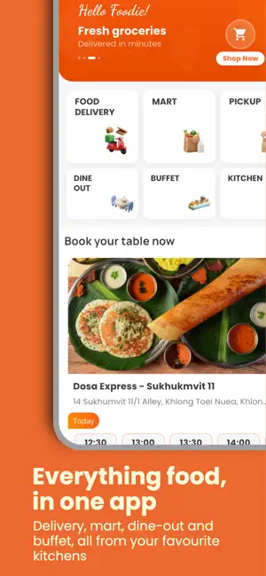 Hallo Chef - Food Delivery screenshot 1