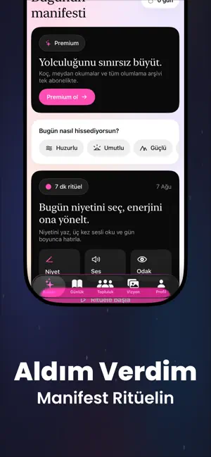 Aldım Verdim: Niyet & Olumlama screenshot 1