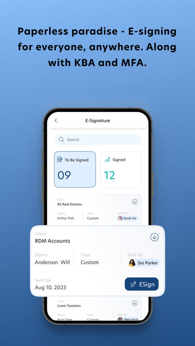 Qount Client Portal Screenshot