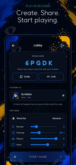 Draw vs Friends: Guess & Draw screenshot 2