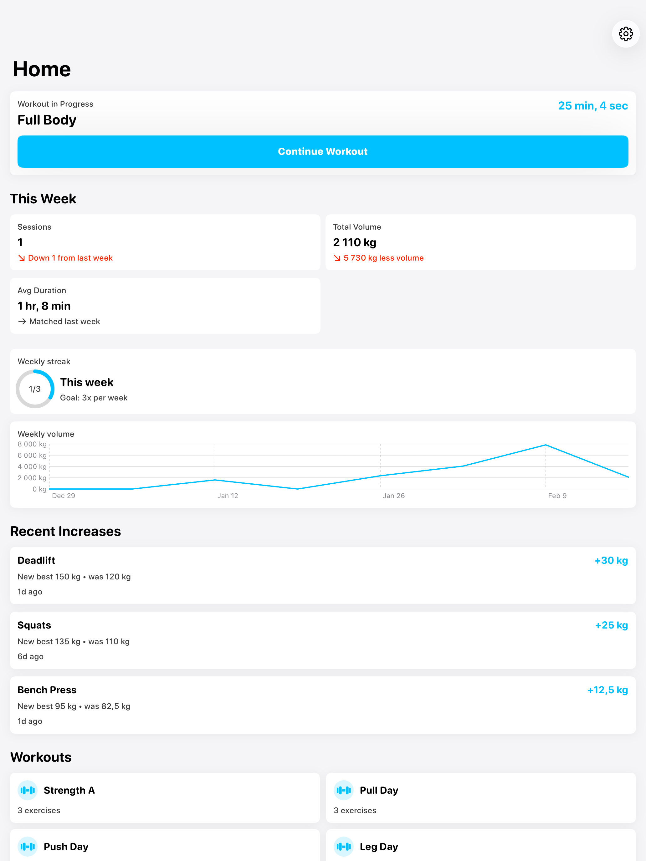 Mass: Workout Tracker screenshot 6