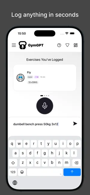 GymGPT - AI Workout Tracker screenshot 1