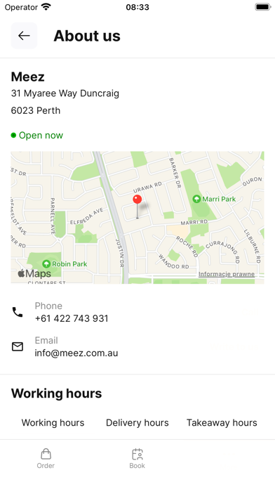 Meez Application Screenshot