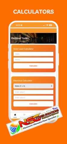 NSC Power Solutions iPhone screenshot