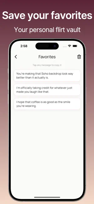 Flirty: Rizz & Pickup Lines screenshot 4