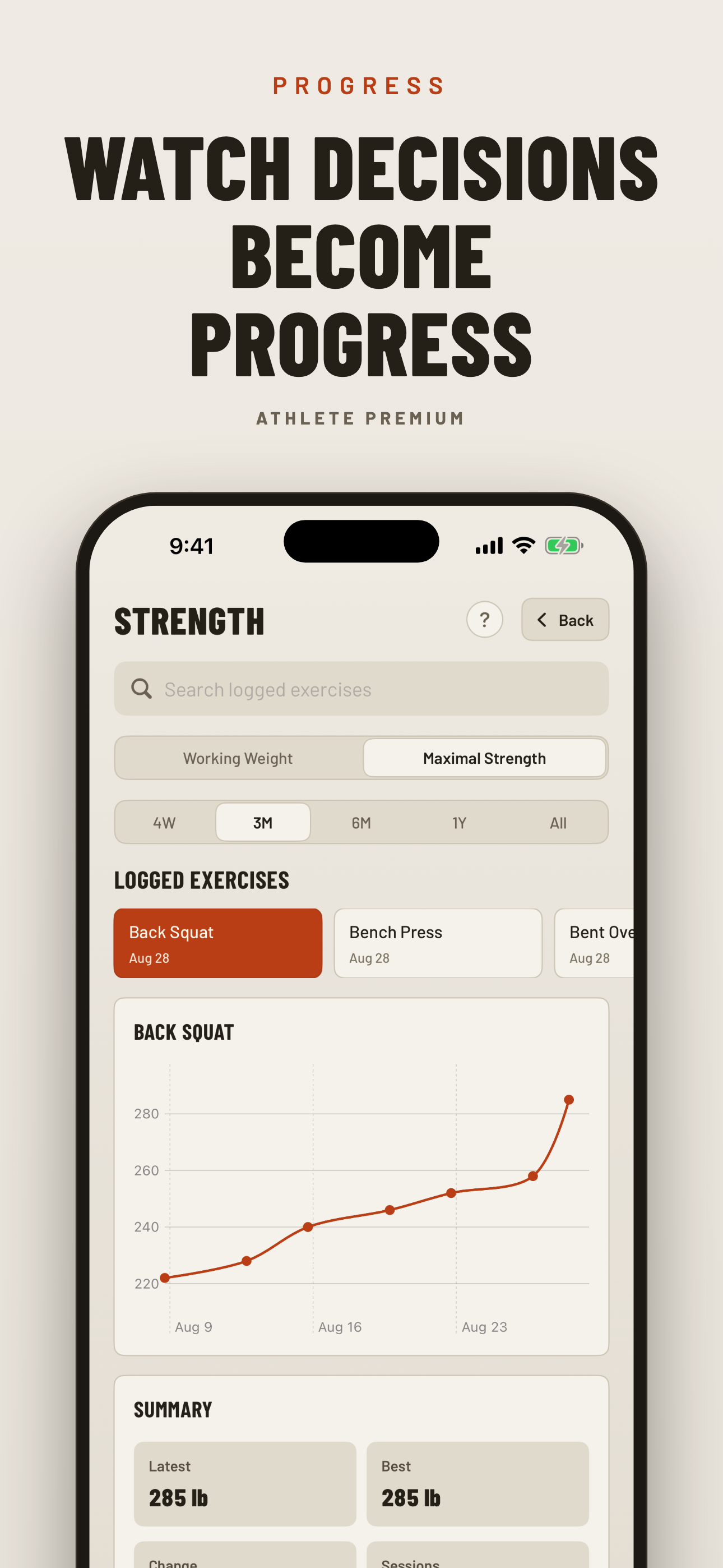TrainReview: Workout Planner screenshot 4