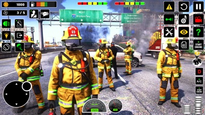 US Firefighter Truck Rescue Screenshot