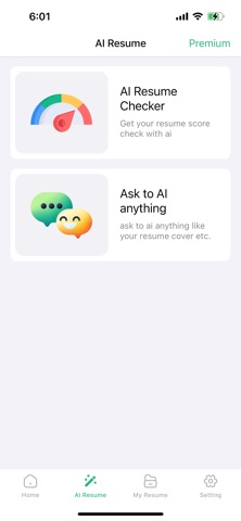 Resume Maker: AI CV Creator Screenshot 2 of 6