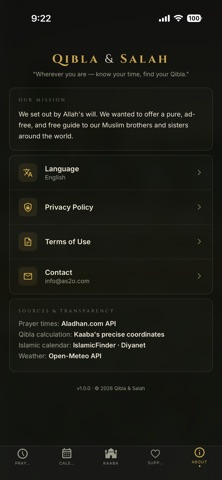 Qibla & Salah Screenshot 6 of 6