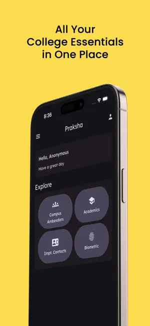 Praksha: Attendance Tracker screenshot 1