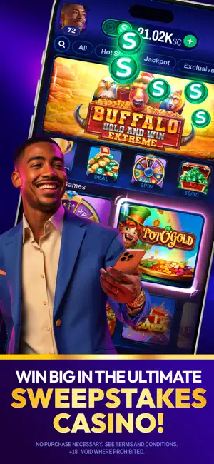Sweeps Night - Social Casino screenshot 1
