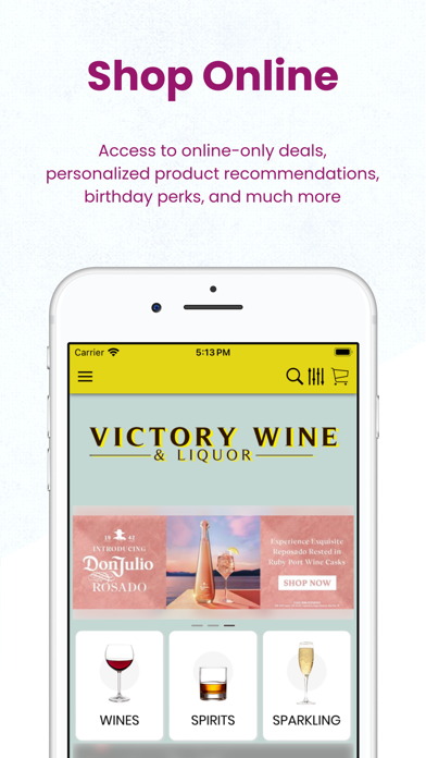 Victory Wines & Liquor Screenshot