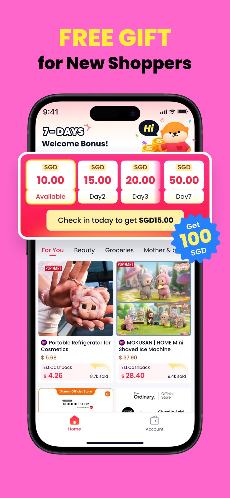 Otta: Shop with Cashback iphone screenshot 2