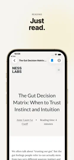 Screenshot von Minimal RSS Reader auf dem iPhone 2