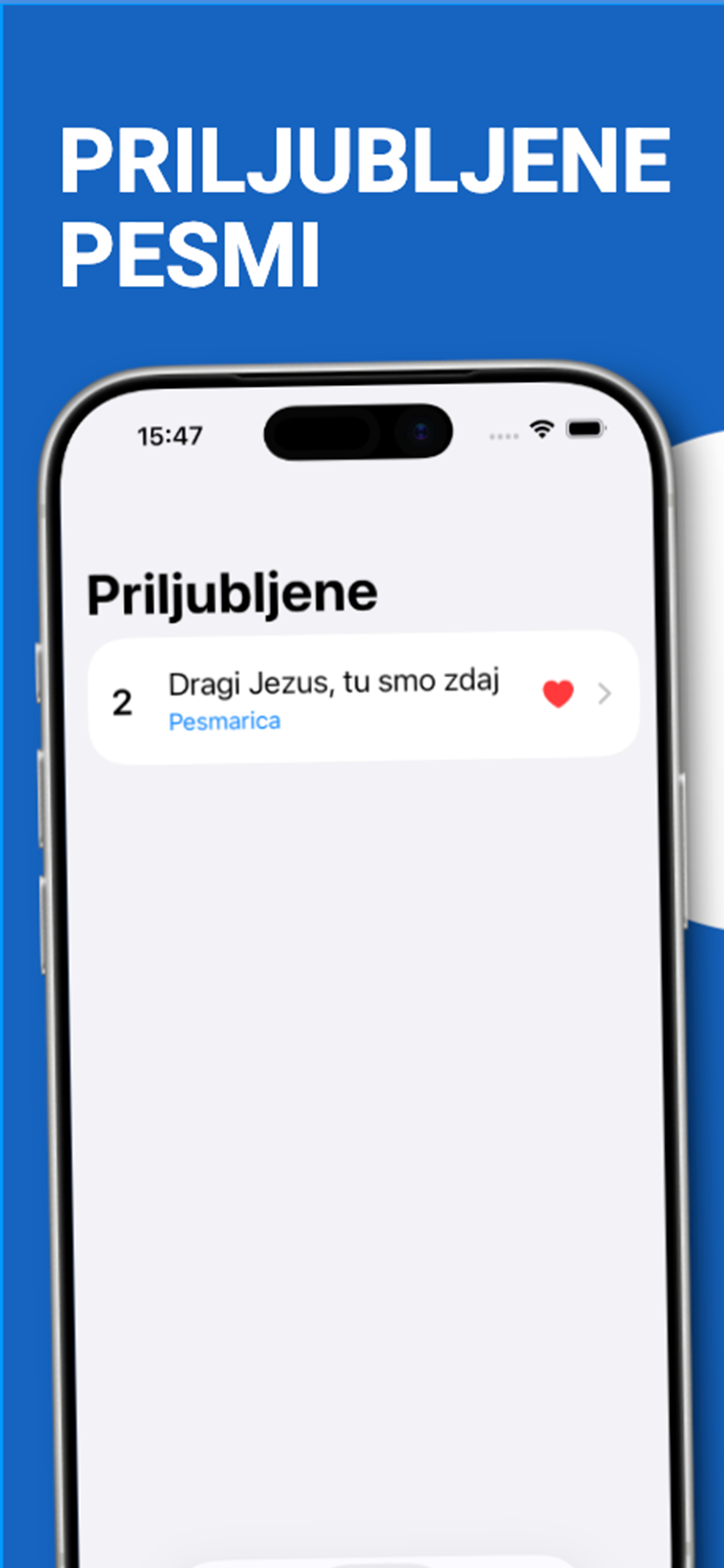 Pesmarica screenshot 3