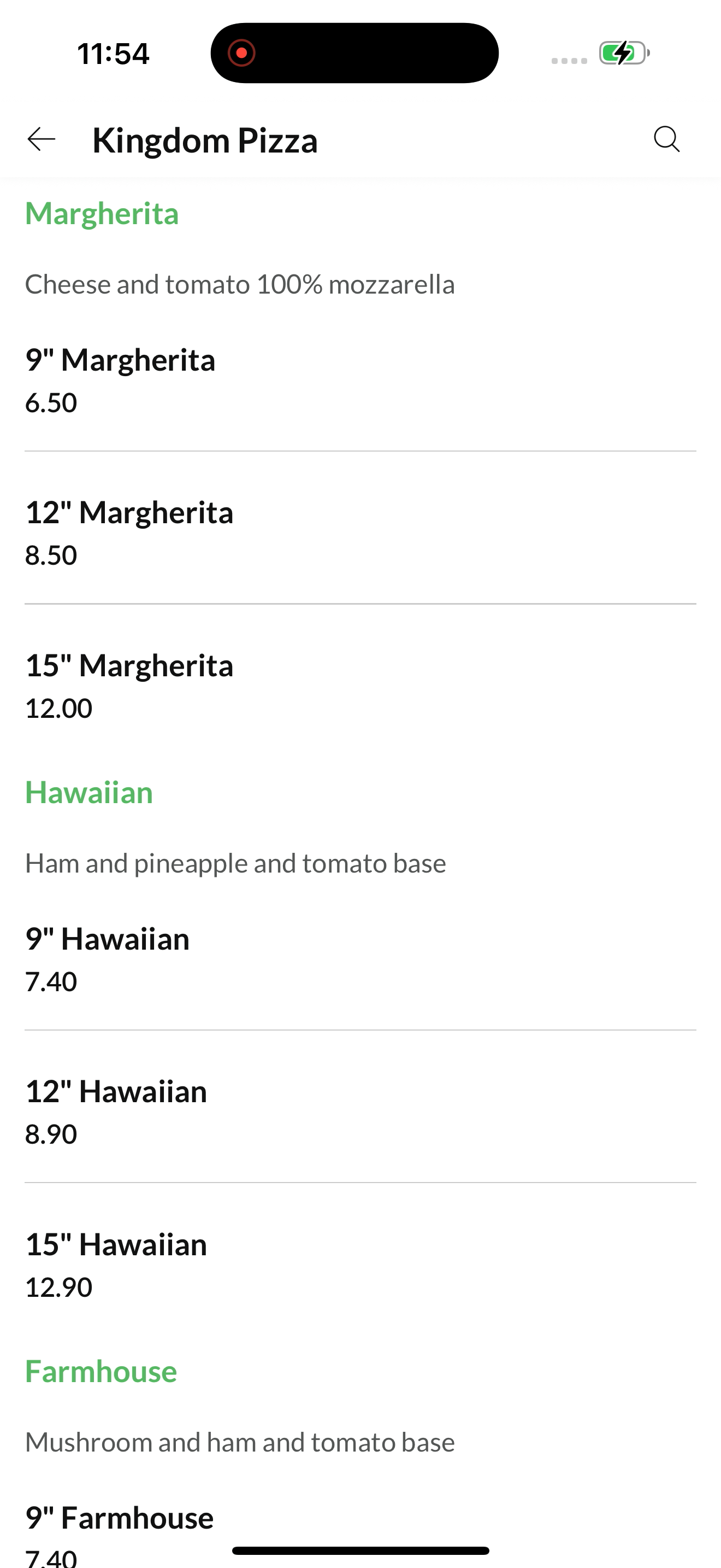 Kingdom Kebab And Pizza House. screenshot 3