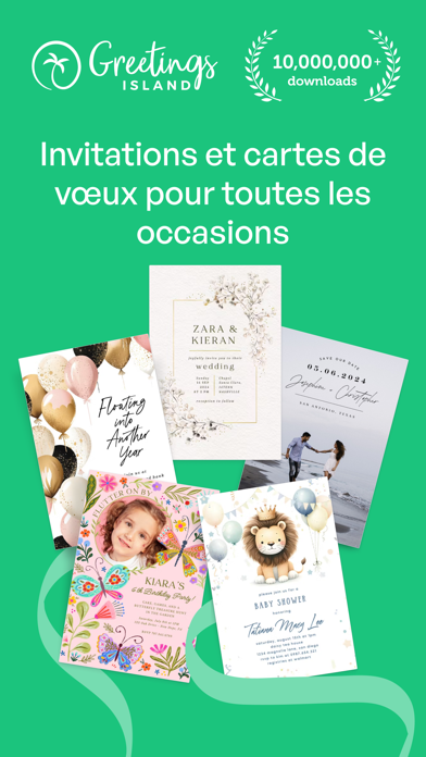 Screenshot #1 pour Faire Des Invitations en Ligne