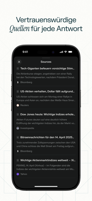 ‎Perplexity - Fragen Sie etwas Screenshot