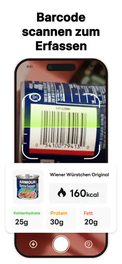 Screenshot von Kalorienzähler – FoodPilot auf dem iPhone 5