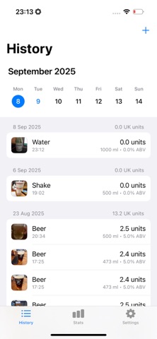 AlcoTracker screenshot