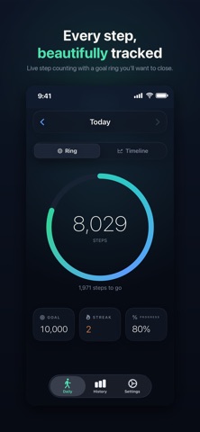 DailySteps - Step Counter Screenshot 1 of 5