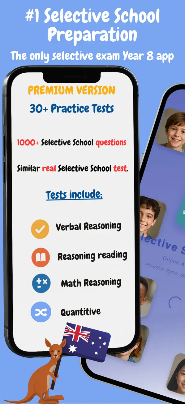 Screenshot #1 pour Selective School Year 8 Exams