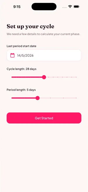 Period Synced: Cycle Timer screenshot 1