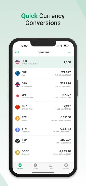 Currency Converter – FXCore screenshot 1