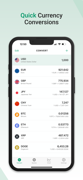 Currency Converter – FXCore Screenshot 1 of 6
