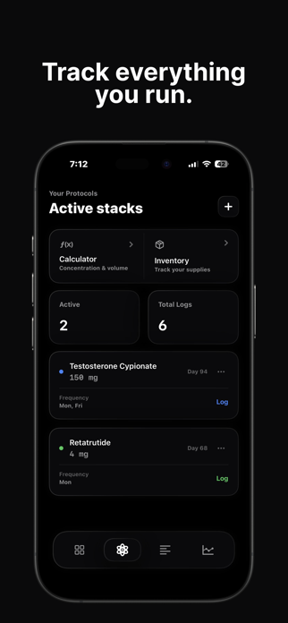 Dose: Peptide Tracker Screenshot 2 of 10