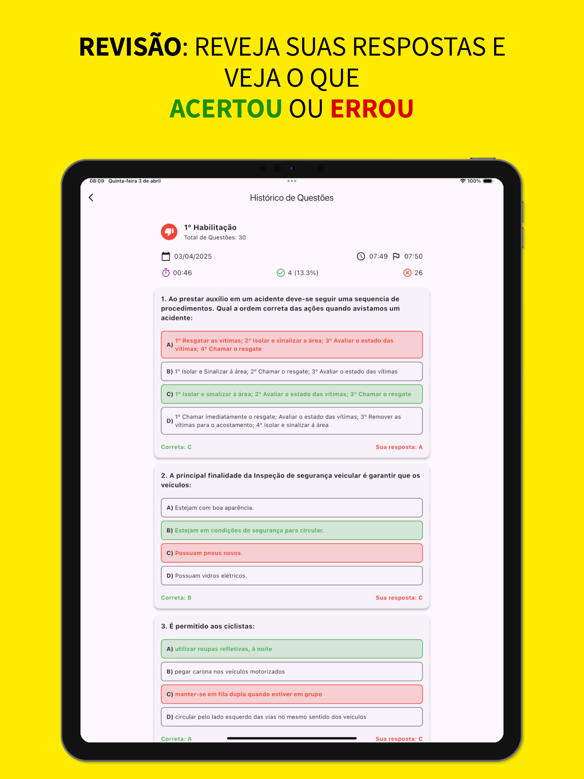 Simulado de Trânsito Brasil screenshot 14