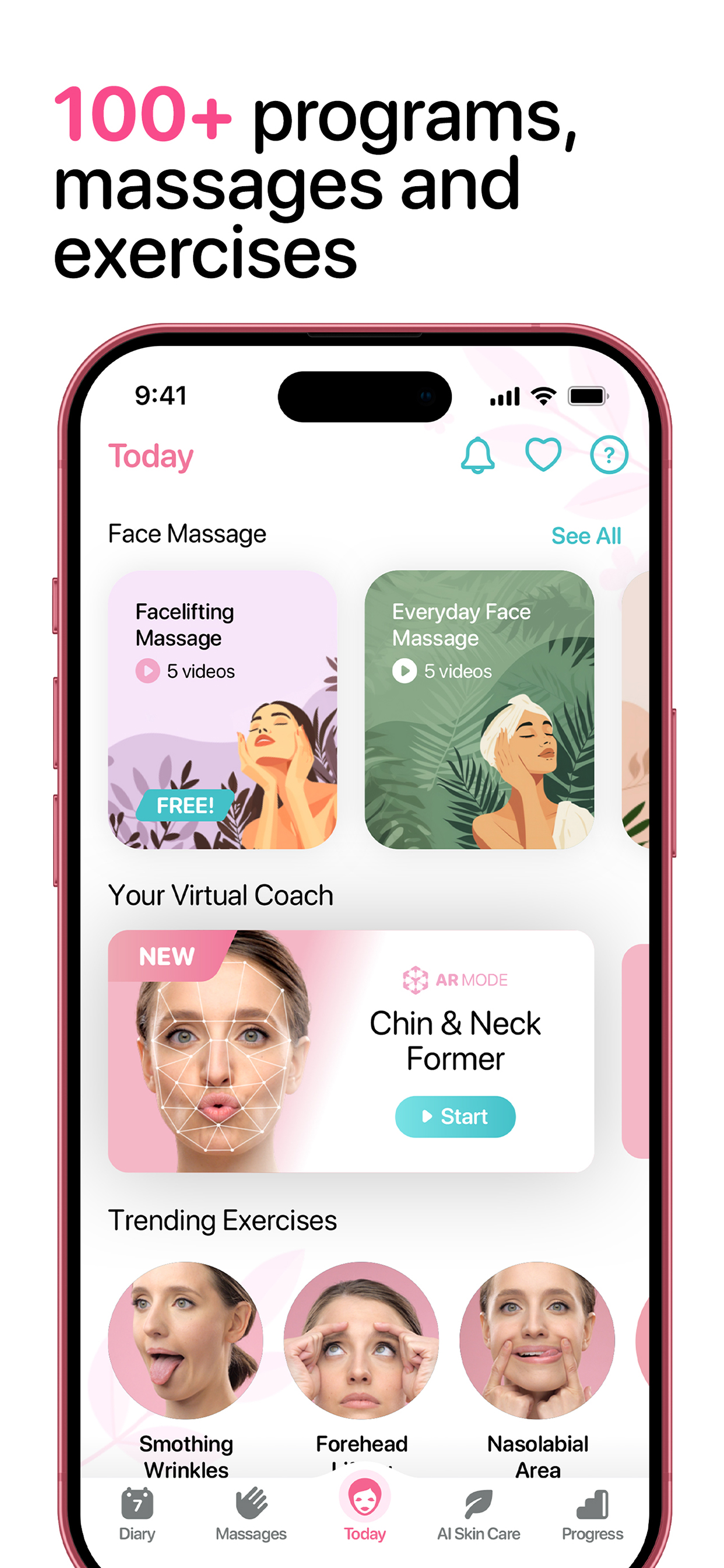 Facegym - Face Fitness Yoga screenshot 3