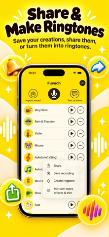 Voice Changer Recorder Fuvoch screenshot 4