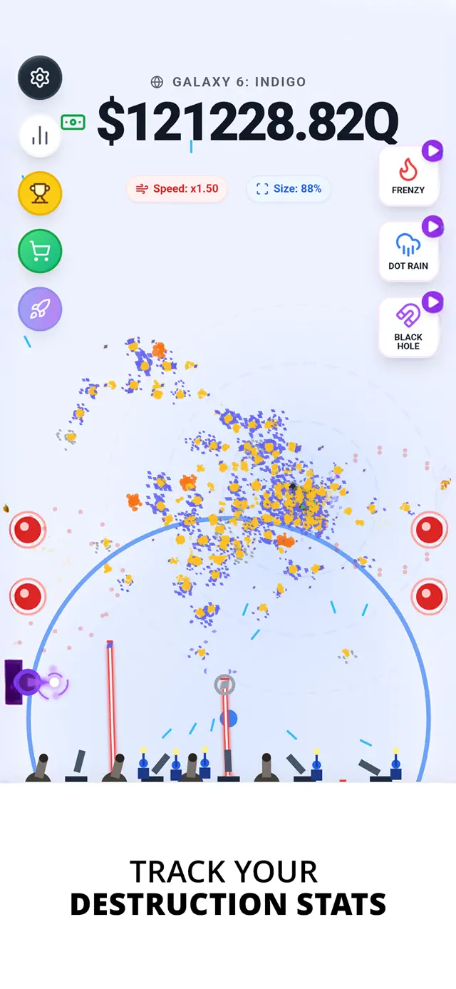 Idle Dot Shooter! screenshot 6